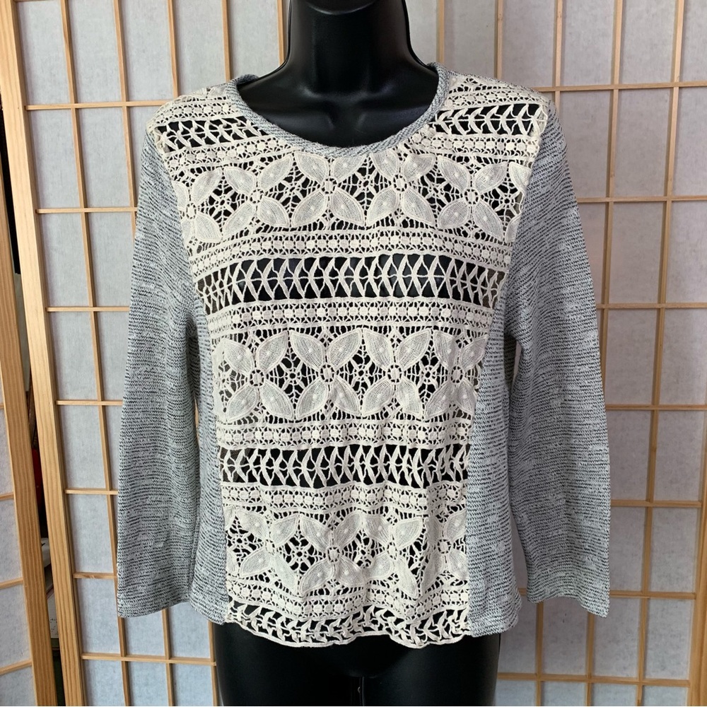 Chloe K Crochet Front Top